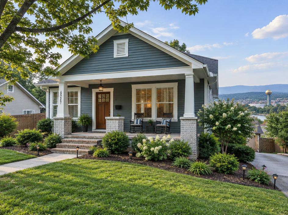 Sample home in the Knoxville area